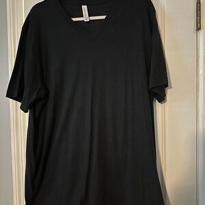 Bella Canvas Black V-Neck Women's Tee